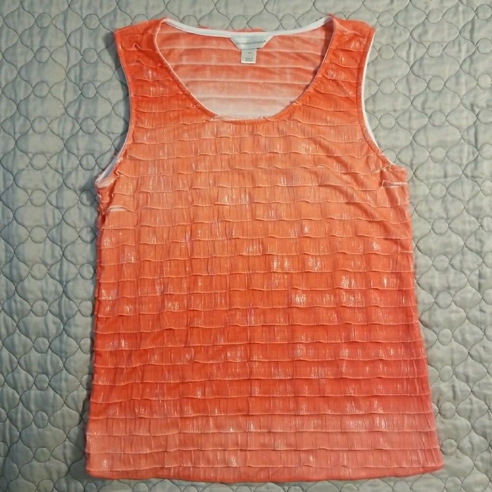 Ruffle tank top